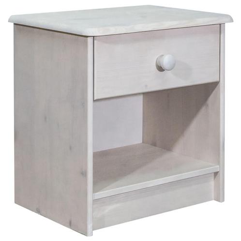 vidaXL Nachtkastje 41x30x42 cm massief grenenhout, Huis en Inrichting, Slaapkamer | Nachtkastjes, Nieuw, Verzenden