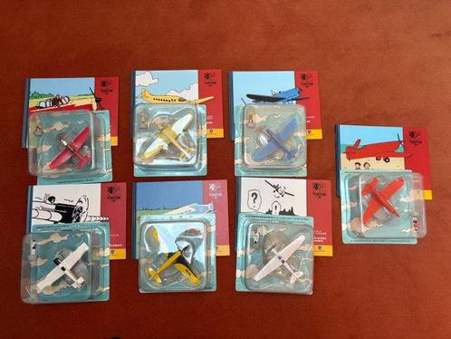 Miniatuur figuur - Ensemble de 7 Avions + livrets - En avion, Boeken, Strips | Comics