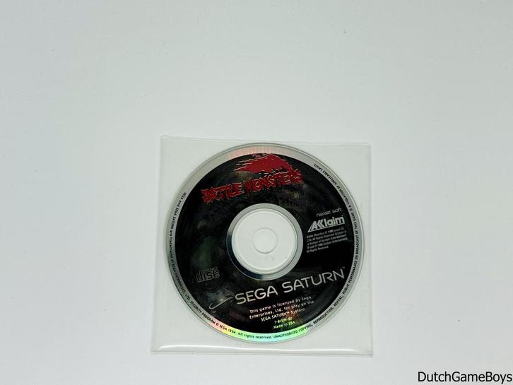 Sega Saturn - Battle Monsters - CD Only, Games en Spelcomputers, Games | Overige, Gebruikt, Verzenden