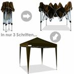 Partytent 3x3 Paviljoen inklapbaar in 6 kleuren Easy Pop Up, Tuin en Terras, Ophalen of Verzenden, Nieuw, Partytent, Opvouwbaar