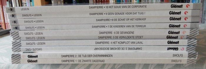 Dampierre 1 t/m 10 - Complete reeks HC - 10 Album - Eerste, Boeken, Stripverhalen