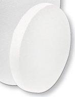 Oasis styropor taartschijf 15 cm diameter. *3 cm. dik / st, Nieuw
