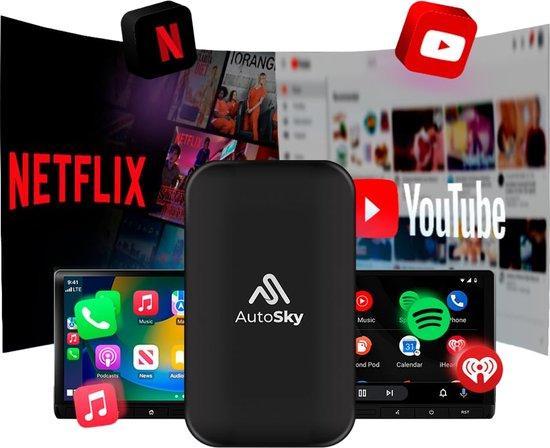 AutoSky AI Box Lite Plus 2.0 Draadloze Carplay Dongle - G..., Autos : Divers, Autoradios, Envoi