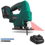 Accu decoupeerzaag 20V - 4.0Ah | Incl. accu en snellader, Doe-het-zelf en Bouw, Verzenden, Nieuw