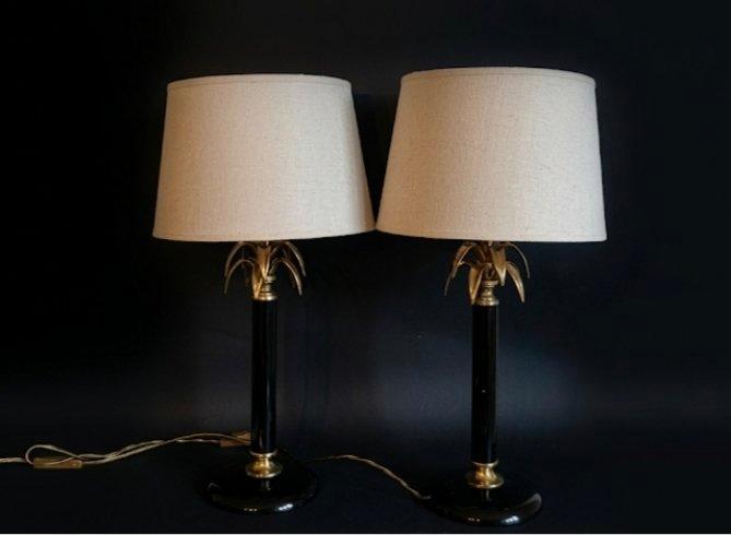 LE DAUPHIN - Tafellamp (2) - Metaal, Messing, Huis en Inrichting, Overige Huis en Inrichting