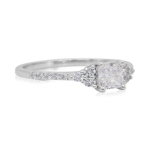 Ring - 18 karaat Witgoud - 1.32ct. tw. Diamant (Natuurlijk), Handtassen en Accessoires, Ringen