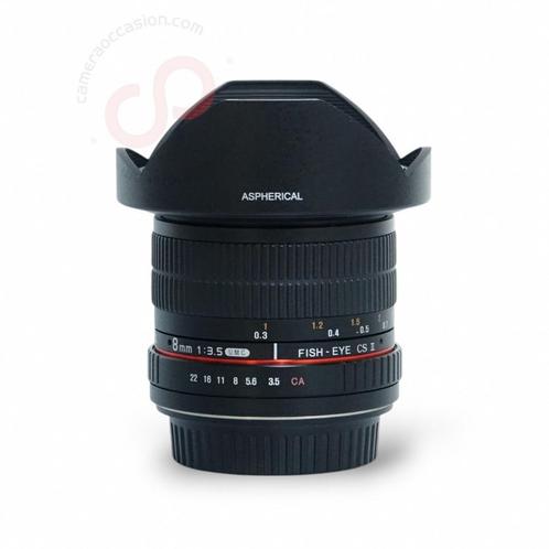 Samyang 8mm 3.5 UMC Fisheye CSII (Canon) nr. 1993, Audio, Tv en Foto, Foto | Lenzen en Objectieven, Zo goed als nieuw, Ophalen of Verzenden