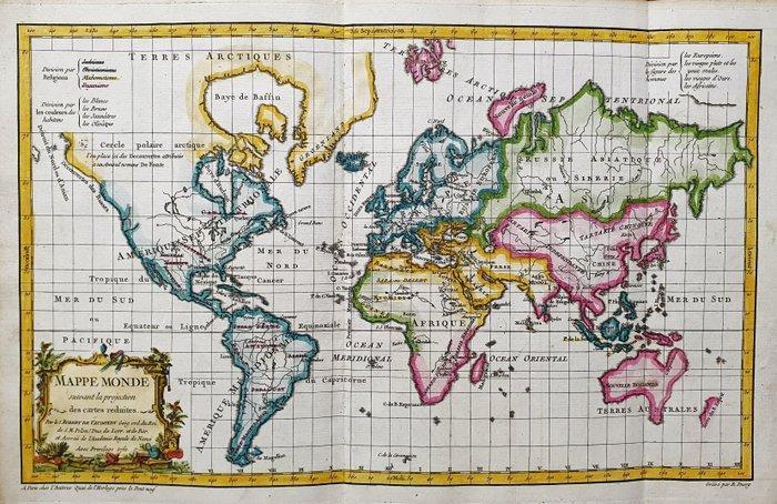 World Map - Wereldkaart / Aardse plenisfeer /, Livres, Atlas & Cartes géographiques