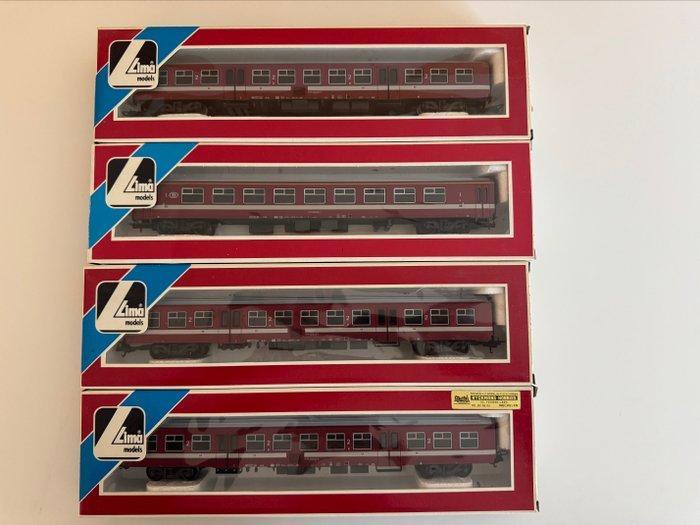 Lima H0 - 30 9132 (3 stuks) en 30 9134 (1 stuk) - Modeltrein, Hobby en Vrije tijd, Modeltreinen | H0