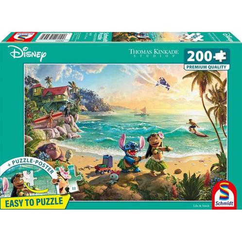Disney Dreams Puzzel Lilo & Stitch (200 stukken), Verzamelen, Disney, Ophalen of Verzenden