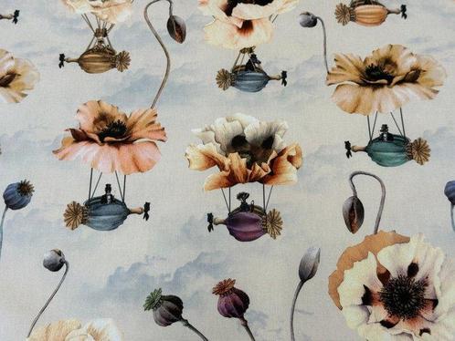 Duizend en één botanische heteluchtballon: dromen van, Antiek en Kunst, Antiek | Tapijten, Tafelkleden en Textiel