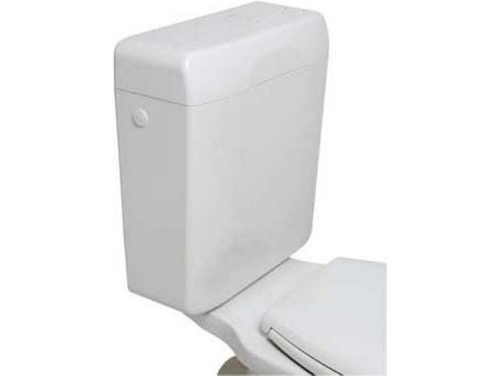 Plieger Fulda - Duoblokreservoir - Dualflush - Wit, Huis en Inrichting, Woonaccessoires | Overige, Zo goed als nieuw, Verzenden