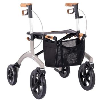 Saljol Allround lichtgewicht rollator - Grijs, Small beschikbaar voor biedingen