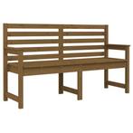 Houten Tuinbank 159cm | Tweede Kansje | OP = OP Nu!, Tuin en Terras, Verzenden, Nieuw, Hout