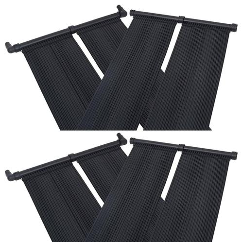 vidaXL Solarverwarmingspanelen voor zwembad 4 st 80x310 cm, Jardin & Terrasse, Piscines, Envoi