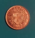 Zwitserland. 20 Francs 1935 L B, Vreneli