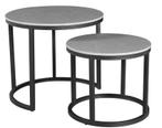 2eChoix | Set de tables dappoint - Vince Design - 2 Pièces, Huis en Inrichting, Tafels | Bijzettafels, Ophalen of Verzenden, Nieuw