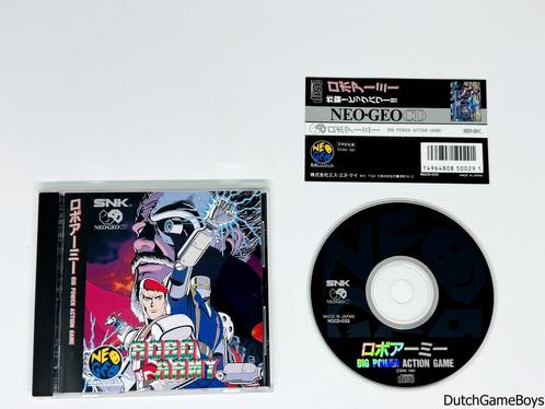 Neo Geo CD - Robo Army + Spine - Japan, Cd's en Dvd's, Cd's | Filmmuziek en Soundtracks, Gebruikt, Verzenden