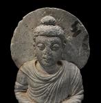 Gandhara - Boeddha Grieks Boeddhistisch zittend in meditatie