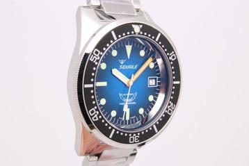 Squale - 1521 - Blue Ray Bracelet | Ref. 1521PROFD.SQ20L -