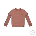 Koko Noko - Nova Sweater Bio Cotton Dusty Pink, Enfants & Bébés, Ophalen of Verzenden