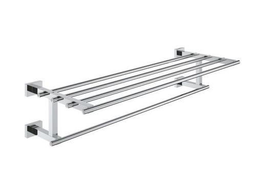 Veiling - Hansgrohe handdoekplateau 60cm Essentials Cube chr, Huis en Inrichting, Badkamer | Badkamermeubels, Nieuw