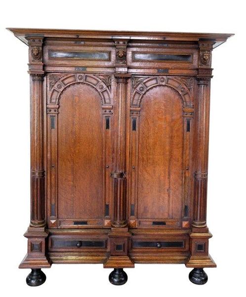 Armoire - Chêne, Antiek en Kunst, Antiek | Overige Antiek