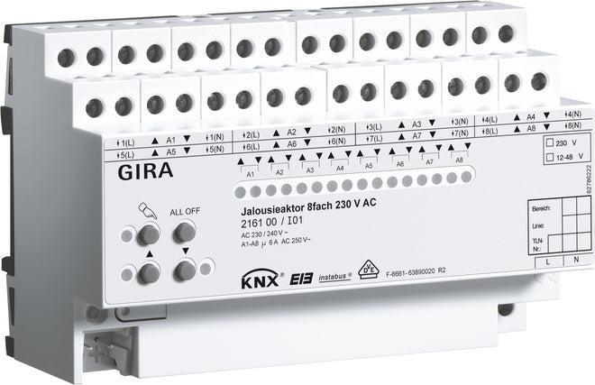 Gira KNX Busrailsysteem voor Jaloezie- en rolluikbesturing -, Bricolage & Construction, Électricité & Câbles, Envoi