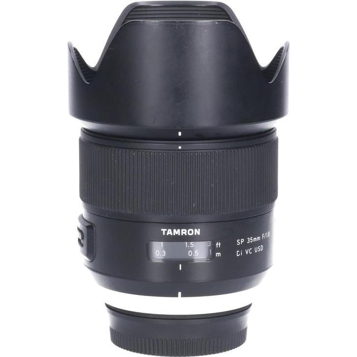 Tweedehands Tamron SP 35mm f/1.8 Di VC USD Nikon CM3991, Audio, Tv en Foto, Foto | Lenzen en Objectieven, Overige typen, Gebruikt
