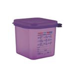 Voedseldoos polypropyleen 2,6L | 1/6 GN | 176x162x150(h)mm, Verzenden, Nieuw in verpakking