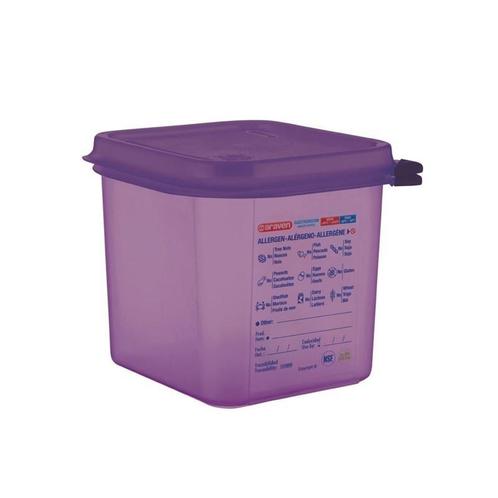 Voedseldoos polypropyleen 2,6L | 1/6 GN | 176x162x150(h)mm, Zakelijke goederen, Horeca | Keukenapparatuur, Nieuw in verpakking