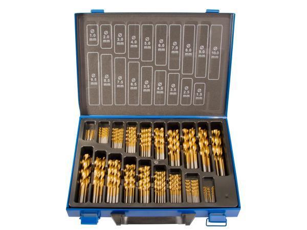 Veiling - Metaalborenset - 1 - 10 mm spiraalboor - 170 stuks, Doe-het-zelf en Bouw, Gereedschap | Boormachines, Nieuw
