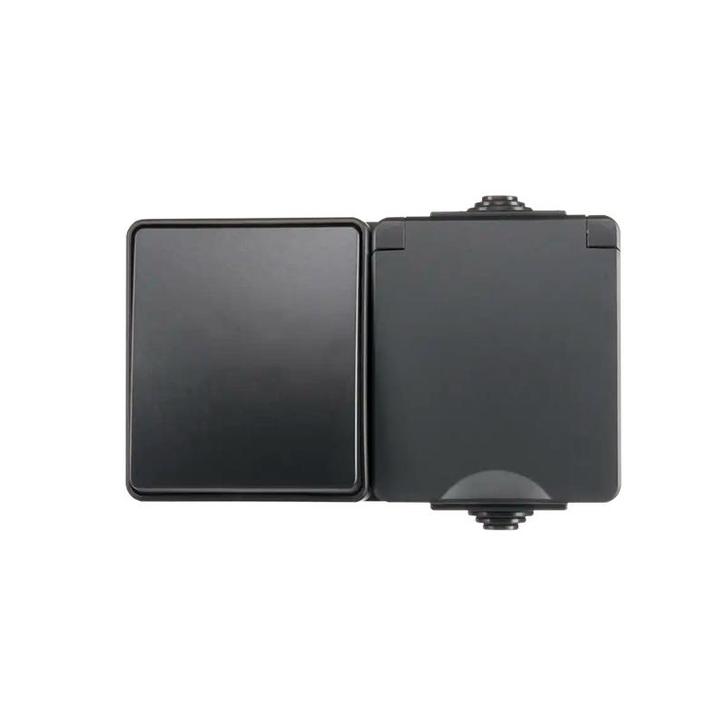 ION INDUSTRIES - Wandcontactdoos en schakelaar opbouw, Huis en Inrichting, Lampen | Overige, Nieuw, Verzenden