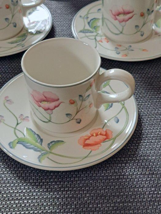 Villeroy & Boch - Koffie- en theeservies (17) - Albertina -, Antiek en Kunst, Antiek | Meubels | Tafels