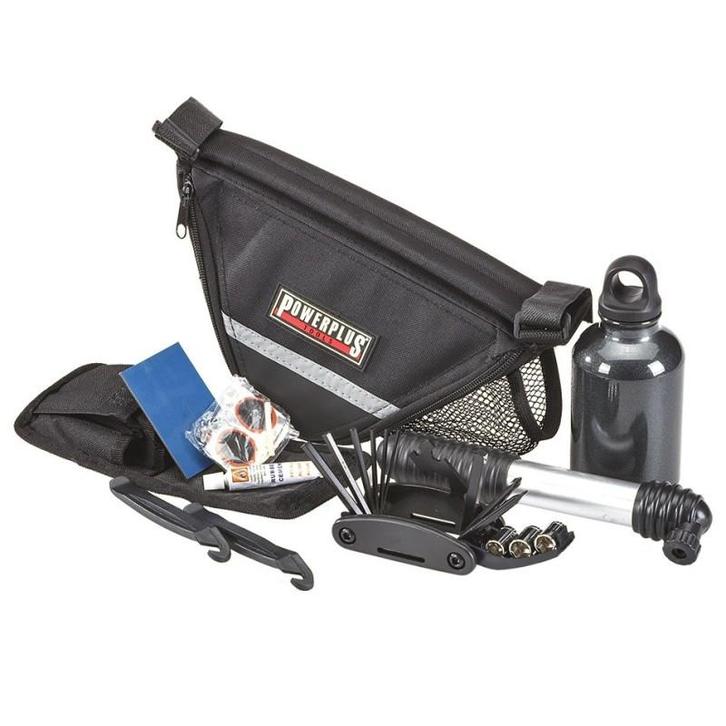 Gereedschapstas fiets - frametas fiets incl. pomp,, Fietsen en Brommers, Fietsonderdelen, Ophalen of Verzenden