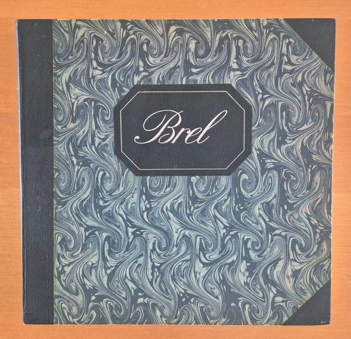 Jacques Brel - Nice lot with 1 x Box set (7 LPs ) + 2 x, CD & DVD, Vinyles Singles