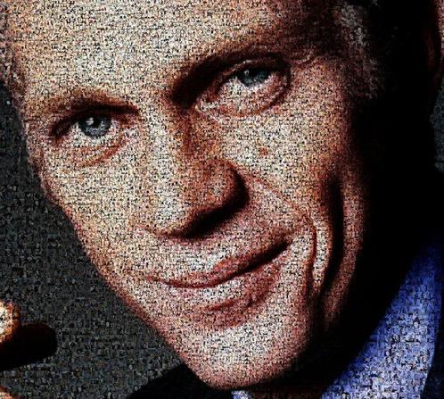 David Law - Steve Mcqueen XI - Format 50x75, Antiek en Kunst, Kunst | Schilderijen | Modern