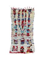 Vintage Marokkaans Azilal tapijt – Handgeweven wol –, Nieuw