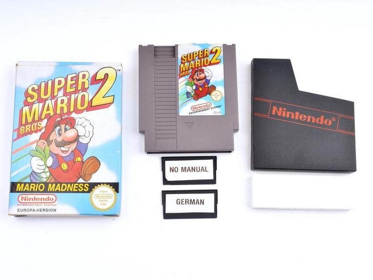Super Mario Bros 2 (German) [Nintendo NES], Games en Spelcomputers, Games | Nintendo NES, Verzenden