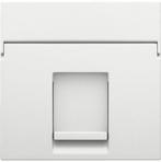 Niko RJ45 Enkele Poort Witte Centrale Plaat - 154-65100, Doe-het-zelf en Bouw, Verzenden, Nieuw