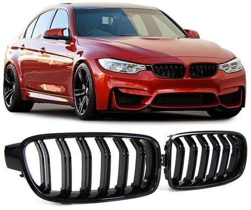 Grillen Dubbelspijls Glans Zwart BMW 3 Serie F30 F31 B2395, Auto-onderdelen, Carrosserie, Nieuw, BMW, Voor, Links, Rechts