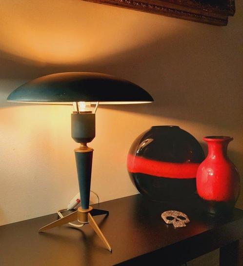 Philips - Louis Kalff - Lampe - Laiton, Métal - Bijou, Antiek en Kunst, Antiek | Verlichting