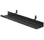 Zwarte wandplank met haakjes voor akoestisch paneel, Auto-onderdelen, Nieuw