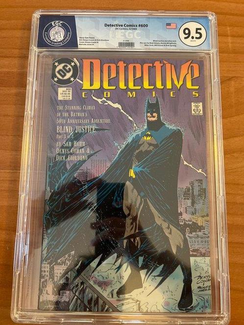 Detective Comics #600 - EGC 9.5 - 1 Graded comic - Eerste, Boeken, Strips | Comics