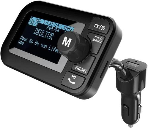 Draagbare DAB+ autoradio met Bluetooth en FM-zender, Autos : Divers, Autoradios, Envoi
