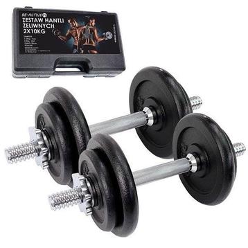 Dumbbellset 20kg Gietijzer | Retour Deal | 40% Korting beschikbaar voor biedingen