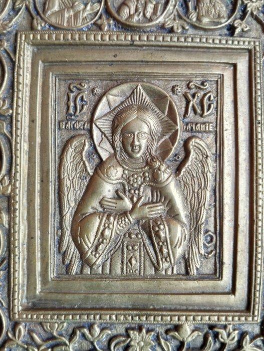 Icoon - Heilige stilte - Brons, Antiek en Kunst, Kunst | Niet-Westerse kunst