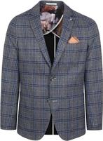 Blue Industry Colbert Grijs Geruit maat Maat 48/50 (M) Heren, Verzenden, Nieuw, Maat 48/50 (M), Blue Industry