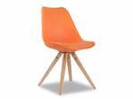 Stoel -  - Comfortabel en stijlvol - Oranje, Nieuw, Ophalen of Verzenden, Eén, Modern