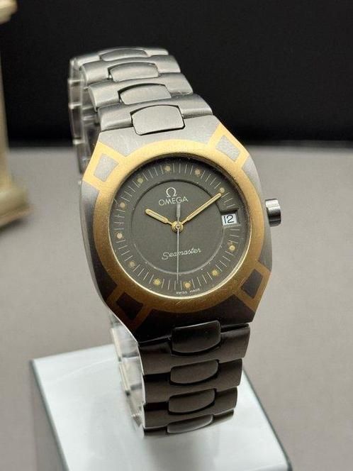 Omega - * Seamaster Polaris Titanium Quartz 120m* -, Handtassen en Accessoires, Horloges | Heren